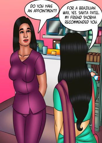 Cover of Savita Bhabhi 128 - Waxing Erotic